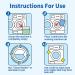 Soulink Washing Machine Cleaner with Odor Blasters - 12 Deep Cleaning Tablets for HE Front & Top Load Washers - International Shipping Available - Buy Online on GoSupps.com