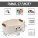 Minezi Cotton Rope Dog Toy Basket - Beige | Pet Toy Storage Organizer | Durable & Stylish Solution for Animal Needs (1 Pack) - Buy Online on GoSupps.com