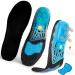 Silica Gel Sport Shoe Insole | MARRDO Spring Cushioning Shock Absorption | Forefoot Massaging Footbeds | Plantar Fasciitis Running Insoles | Large 10.5-12 Black - Buy Online on GoSupps.com