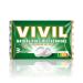 Vivil roll natural peppermint 3 pack fresh pastilla with peppermint taste gluten -free & vegan 3 x 29g peppermint 3 rolls (1x3 pack)