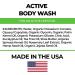 USA Made Tea Tree Oil Body Wash - Natural Liquid Shower Gel for Body Face & Sensitive Skin | 12oz Essential Oil Soap - Buy Online on GoSupps.com