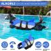 Dog Lifeguard Vest for Dogs | Reflective Adjustable Buoyant - Blue XL (66-78cm) | Swim & Surf Safely - Buy Online on GoSupps.com
