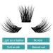D Curl Cluster Lashes 0.07mm 8-16mm Mixed DIY Lash Extensions - Soft and Wispy Reusable Eyelash Clusters (FD-D18-0.07-D8-16) - Buy Online on GoSupps.com