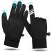 Winter Touchscreen Gloves Men Women - Warm Gloves Running Bike Cycling Driving Glove Windproof Waterproof Reflective Non Slip Large