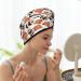 Hair Towel Wrap - Quick Drying Towel Turban with Button - Sushi Roll Design - Buy Online on GoSupps.com