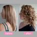 DAN Curling Iron - 1 1/4 Inch Long Barrel Dual Voltage Hair Curling Iron for Travel - Perfect Curls White - Buy Online on GoSupps.com