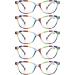 MODFANS 5 Pack Women s Reading Glasses +1.25 - High Quality Comfortable & Stylish Reading Aid - Buy Online on GoSupps.com