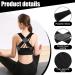LDBKLGHJ 2 Pieces Posture Corrector - Best Invisible Shoulder Brace for Men and Women Ergonomic Back Support Adjustable Back Brace for Improved Posture Ideal Gift for Pain Relief(Black) - Buy Online on GoSupps.com