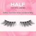 Sixstarhair Half Lashes 10 Pairs Cat Eye Kit with Glue - Natural Looking Demi Wispies Eyelashes - Reusable & Easy to Apply - H09 - Buy Online on GoSupps.com