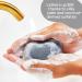 Peach Infused Activated Charcoal Detox Bar Soap | Cedarwood Patchouli Scent | Vegan | 4oz - Buy Online on GoSupps.com