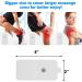 10 Large Electrode Replacement Pads for TENS Massager - TENS Unit Pads - Buy Online on GoSupps.com