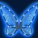 Kids Butterfly Wings Set Led Lights Up Butterfly Wings Battery Powered Wings Halloween Dress Up Props (with Light + Crown Two-Piece Set + Ears) Blue - Buy Online on GoSupps.com