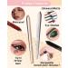 White Green Red Colored Eyeliner Pencil Set-3Pcs Multi-Use Gel Eye Liner Eyeshadow Pen Waterproof Smudgeproof Long Lasting Water Line Pencil Professional Eye Makeup Kit for Women with Sharpener 02 White +08 Green +10 Red - Buy Online on GoSupps.com