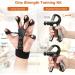 Adjustable Hand Grip Strengthener, Finger Stretcher & Trainer for Muscle Building, Therapy & Pain Relief - Arthritis & Carpal Tunnel Support - Buy Online on GoSupps.com