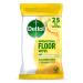Dettol Floor Wipes Cleaning Lemon and Lime 25 Wipes 25 Count (Pack of 1)