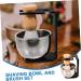 Frcolor Men's Beard Shaving Set - Razor Brush Mug & Bowl for Precision Grooming | International Shipping Available - Buy Online on GoSupps.com
