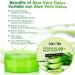 Janolia Aloe Vera Gel 300ml | Soothing Moisturizer for Face & Body | Natural Sunburn Relief & Self-Tanner | Pure Aloe Vera Extract - Buy Online on GoSupps.com