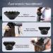 Happygoo 2000W Professional Hair Dryer - Ionic AC Motor 3 Heat Settings Cold Air Button Diffuser & Concentrators - Stylish Gray - Buy Online on GoSupps.com