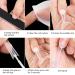 Elevate Your Nail Game with 480PCS XL Clear Nail Tips - Half Cover Coffin & C Curve for Acrylic Nails - Professional Quality for Salons & Home Use - Buy Online on GoSupps.com