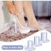 6 Pairs High Heels Protector - Transparent Shoe Stoppers for Women | Wedding & Outdoor Use - 3 Sizes Available - Buy Online on GoSupps.com