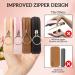 YONOY Travel Makeup Brush Holder | Portable Silicone Organizer Bag | Black - Buy Online on GoSupps.com