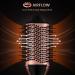 PRITECH Dual Voltage Hair Dryer Brush - 4 in 1 Ionic Hot Air Styler for Salon-Curling & Straightening - 1000W Ceramic Coating - Buy Online on GoSupps.com