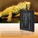 FIPASEN Reptile Heating Mat with Temperature Adjustment 8x12 Inch Terrarium Heat Mat for Tortoise/Snakes/Lizard/Gecko/Hermit Crab/Frog/Spider/Insect Breeding/Plant Box - Upgraded Reptile Heating Pad 8" X 12" with Adjust Knob - Buy Online on GoSupps.com