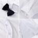 Mint Green 4pcs Baby Boy Gentleman Wedding Outfit Set 3-4 Years | Long Sleeve Shirt, Pants, Suspenders, Bowtie in White Grey - Buy Online on GoSupps.com