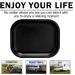 TLHOA Metal Rolling Tray - Black (7 x 5.5) | Durable and Stylish Tray - Buy Online on GoSupps.com