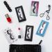 20 Pieces Glitter Paper Eyelash Packaging Boxes with Mascara Wands - Wholesale Lash Storage Case in Black - Buy Online on GoSupps.com
