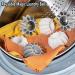 10Pcs Anti-Winding Washing Machine Ball Laundry Ball Laundry Dryer Balls Reusable Silicone Soft Washing Balls Alternative for Quick Washing Washing Machine (White) - Buy Online on GoSupps.com