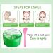 Aloe Vera Gel Organic Moisturizing Cream 300ml Made From Freshly Cut Aloe For All Skin & Hair Types Sun Care With Mask Spoon for Face Body Hair Sunburn Scars Acne Hydrating Cooling Cruelty-free - Buy Online on GoSupps.com