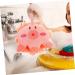 FOMIYES 2pcs Cartoon Bath Ball Pouf - Cute Kids Body Loofahs & Wall-Stick Scrubbers for Bath & Shower - Portable Baby Cleaning Supplies - Buy Online on GoSupps.com