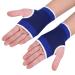 Wrist Brace for Sports - Elasticated Palm Guards for Gym Basketball & Football - 1 Pair (Blue) - International Shipping - Buy Online on GoSupps.com