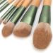 Cosmetic Brush 10pcs Loose Powder Brush Portable Eyeshadow Brush Strong Powder Grasping Safe Eco Friendly for Women Girls Makeup Artist Home Travel Dating Party - Buy Online on GoSupps.com