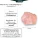 Premium Healing Stones Gemstones Set | 100% Natural Crystals for Decoration & Water Treatment | Rose Quartz Gem Water Mix - Buy Online on GoSupps.com