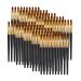 Disposable make-up brush 100 pieces roseflower portable disposable lip glass brush/concealer brush/eyeshadow brush/eyeliner brush for even application of make-up no spilled #5