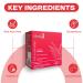 Clensta Red Aloe Vera Facial Kit - 6 Steps for Radiant Skin | Vitamin C & Niacinamide | Reduces Dark Spots | 2.12 Oz/60g | International Shipping Available - Buy Online on GoSupps.com