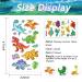 Dinosaur Temporary Tattoos - 120PCS Cute Cartoon Designs for Kids | Waterproof Body Art Stickers for Birthday Party Decor - Buy Online on GoSupps.com