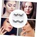Sequin Eyelash 2 Pairs es natural faux strip fluffy volume lashes strip eyelashes Artificial Eyelashes Women False Eyelash Faux Lashes 3d pet make up Glitter powder - Buy Online on GoSupps.com