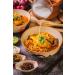 Enjoy Vegan Khao Soi vegetarian with textured soy protein Hot Cup No Electricity/No Microwave/Self Heating Hot Pot - Buy Online on GoSupps.com