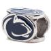 Stone Armory Pennsylvania State University Charm for Women | Navy Penn State 4-Sided Lion Logo Bead Charm | Pennsylvania State University Nittany Lions Jewelry | Perfect Penn State Gift for Fans, Students, Alumni | Fits Most Charm Bracelet Brands