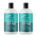 PURELY NORTHWEST-Tea Tree Oil & Peppermint Body Wash for Men & Women-a Refreshing Natural Daily Soap for Body Odor & Acne-Effectively Soothes Jock Itch, Chafing & Athletes Foot 9 OZ (2 PACK)…