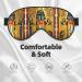 Ancient Egypt Tribe Series Double-Sided Eye Mask for Quality Sleep | Soft & Light Blocking International Shipping - Buy Online on GoSupps.com