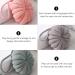 Minkissy 4pcs Bath Balls & Exfoliating Loofah Sponges - Assorted Colors | Body Scrubber Puff for Spa & Shower - Buy Online on GoSupps.com