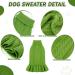 Luxury Doll Collar Dog Dresses & Sweaters | Winter Coats for Cats & Dogs - XXL Green - Buy Online on GoSupps.com