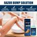 Ingrown Hair Treatment - 30ml Razor Bumps Solution | Mild Moisturizing After Shave Repair Serum for Men - Buy Online on GoSupps.com