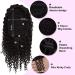 Short Afro Drawstring Ponytail 10 Inch Kinky Curly Ponytail Drawstring Afro Puffs Curly Ponytail Extension Synthetic Hairpieces for Black Women 10 Inch 2# - Buy Online on GoSupps.com