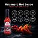 Poppamies Habanero Hot Sauce - Gluten Free Vegan 150ml | Medium Spicy 5/10 - Buy Online on GoSupps.com