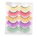 LALAFINA 5 Pairs Colored False Eyelashes Faux Lashes False Eyelashes Extension Permanent Eyelashes Naturals False Lashes Fake Lashes 3d Extend Imitation European and American